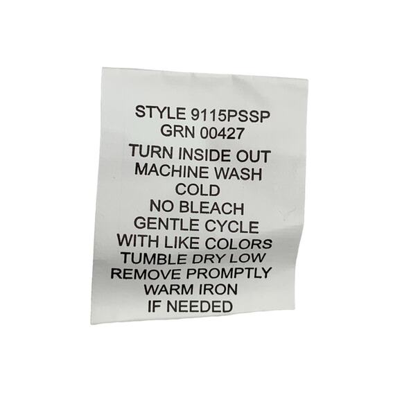 Sara Michelle Petite Top Short Sleeve Elastic on Waist B/W Floral … - Picture 8 of 10